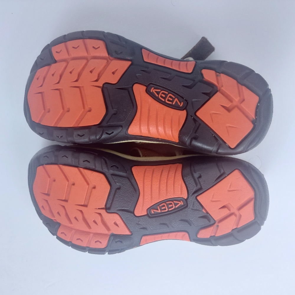 Keen Newport Youth Boy Brown/Black Waterproof Hiking Sports Sandals Shoes Size 4 - Picture 5 of 6